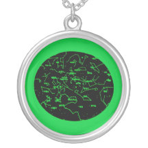ےั1★Constellation episches cooles Silber Necklace★ Amuletten