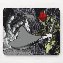 武士01a マウスパッド