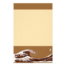 浮世絵風コーヒー stationery レター用品