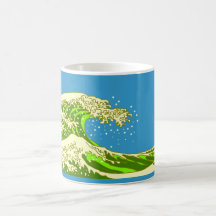 浮世絵風煎茶 マグ