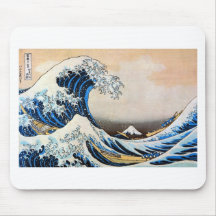 神奈川沖浪裏, 北斎 große Welle, Hokusai Mauspads