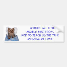 100_0580,         YORKIES SIND DIE GESENDETEN ENGE AUTOSTICKER
