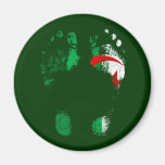 100% Algerien - Algerier zu den Sohlen meiner Füße Magnets