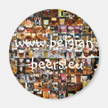 100 belgischer Bier-Magnet Kühlschrankmagnet