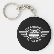 100 Dollar-Hamburger - Fliegen-Verein Schlüsselbänder