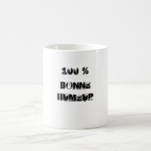 100%, gute Laune Teetasse