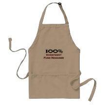 100 Prozent-Investmentfonds-Manager Schürze