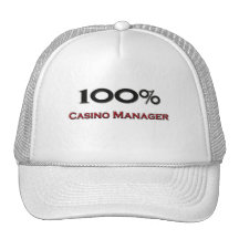 100 Prozent-Kasino-Manager Retromützen