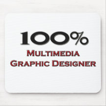 100 Prozent-Multimedia-Grafikdesigner Mauspad