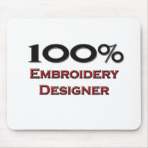 100 Prozent-Stickerei-Designer Mousepads
