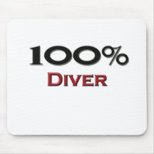 100 Prozent-Taucher Mauspads