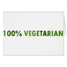 100 PROZENT-VEGETARIER KARTE