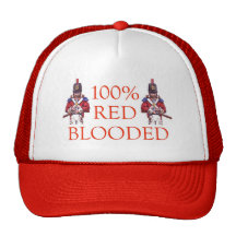 100% Rot Blooded Netzmütze