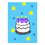100th Geburtstags-Party Einladung -- 100 Kerzen-Ku