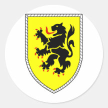 10. Panzerdivision Runder Sticker