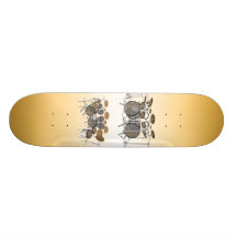 10 Stück-Trommel-Ausrüstung: Modell 3D: Kundenspez Personalisierte Skateboarddecks