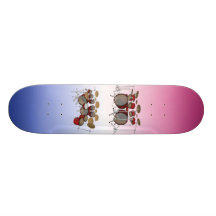 10 Stück-Trommel-Ausrüstung: Modell 3D: Kundenspez Skateboard Bretter