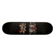 10 Stück-Trommel-Ausrüstung: Modell 3D: Kundenspez Skateboard Deck