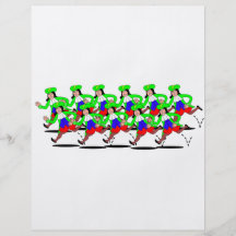 11 Lords Leaping Flyerbedruckung