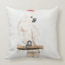 #11-Salmon-crested Cockatoo Kissen