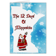 12 Tage von Minnesota-Karte