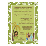 12x18 hawaiische Luau tropische Baby-Duschen-Einla