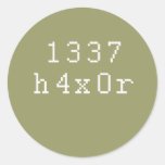 1337 h4ck3r sticker