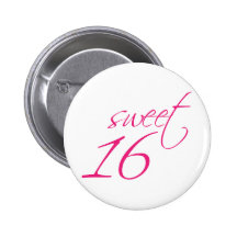 16. Geburtstag Buttons