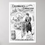 1897 Kleider - Fahrrad-Reitplakat