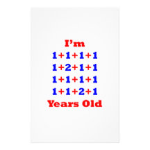 18 Jahre alt! Druckpapier