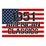 1951 amerikanische Klassiker-Einladung