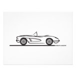 1959 1960 Chevrolet Corvette Individuelle Ankündigung