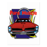 1966 GTO Muskel-Auto Postkarten