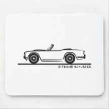 1968 Triumph TR4 Mauspad