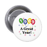 1969 ein großes Jahr-Geburtstag Buttons