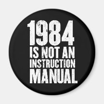 1984 ist nicht ein Anweisungs-Handbuch Magnets