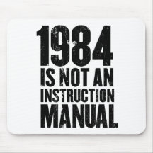 1984 ist nicht ein Anweisungs-Handbuch Mousepad