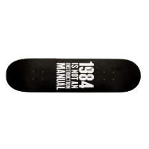 1984 ist nicht ein Anweisungs-Handbuch Skateboardbrett