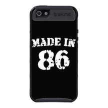 1986 Made In 86 Cases For iPhone 5