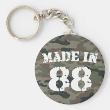 1988 Made In 88 Keychain