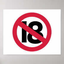 19. Geburtstag Plakatdrucke