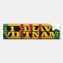 1 1 Bravo-Vietnam-Autoaufkleber