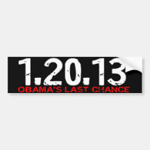 1.20.13 Obamas Gelegenheits-Autoaufkleber