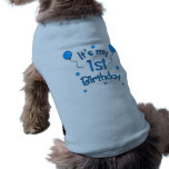 1. Geburtstags-Hund Hunde Shirt