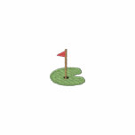 1" Golf-Grün