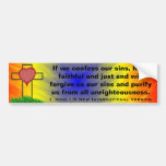 1 John-1:9 neue internationale Version Autosticker