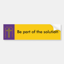 1aLiveInJoy, ist ein Teil der Lösung Autosticker