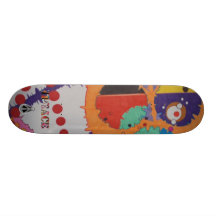 1PEACE "FOKUS " SKATEBOARD DECK