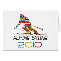 2010: Alpines Skifahren Karte