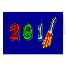 2011 Neujahr new Year Karten